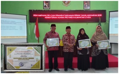 MAN Bulungan Capai Terbaik 1 Serapan Anggaran 2023